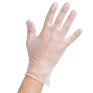 powder free vynil gloves